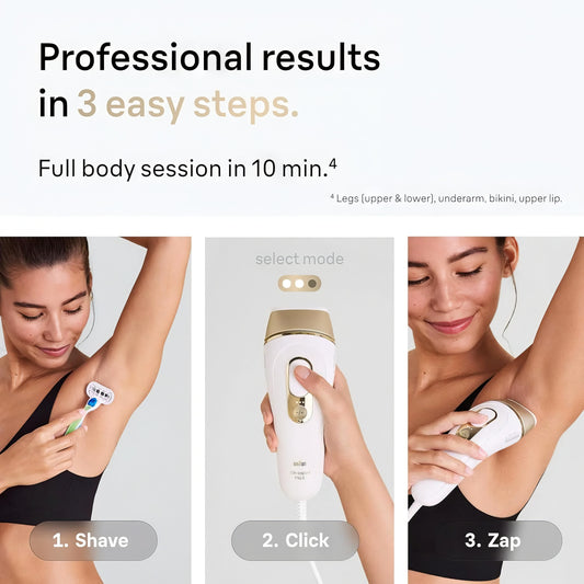 Braun IPL Skin I·Expert Hair Removal Device For Home Use